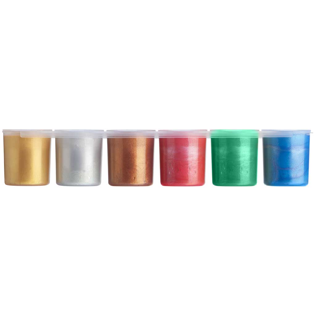 ICO: Süni Tégelyes tempera metál színekben 6x25ml kép 2