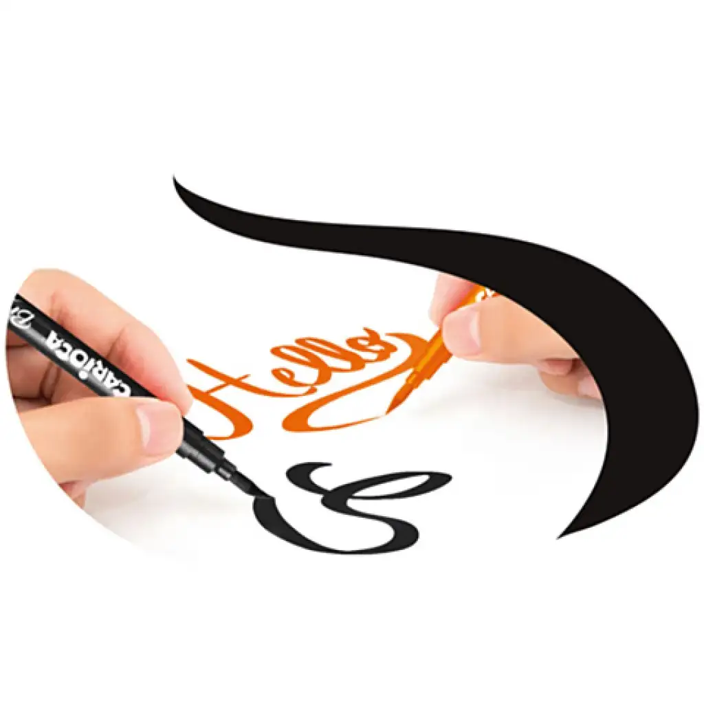 Super Brush Pinselspitzen-Filzstift-Set 10 Stück - Carioca kép 3