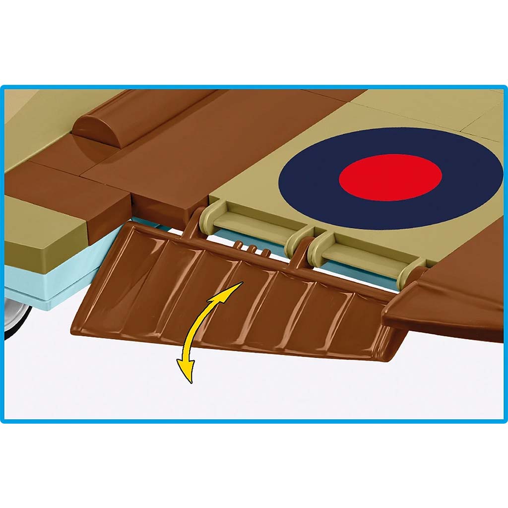 COBI: Supermarine Spitfire Mk. IXe Flugzeug-Bausatz (5764) kép 5