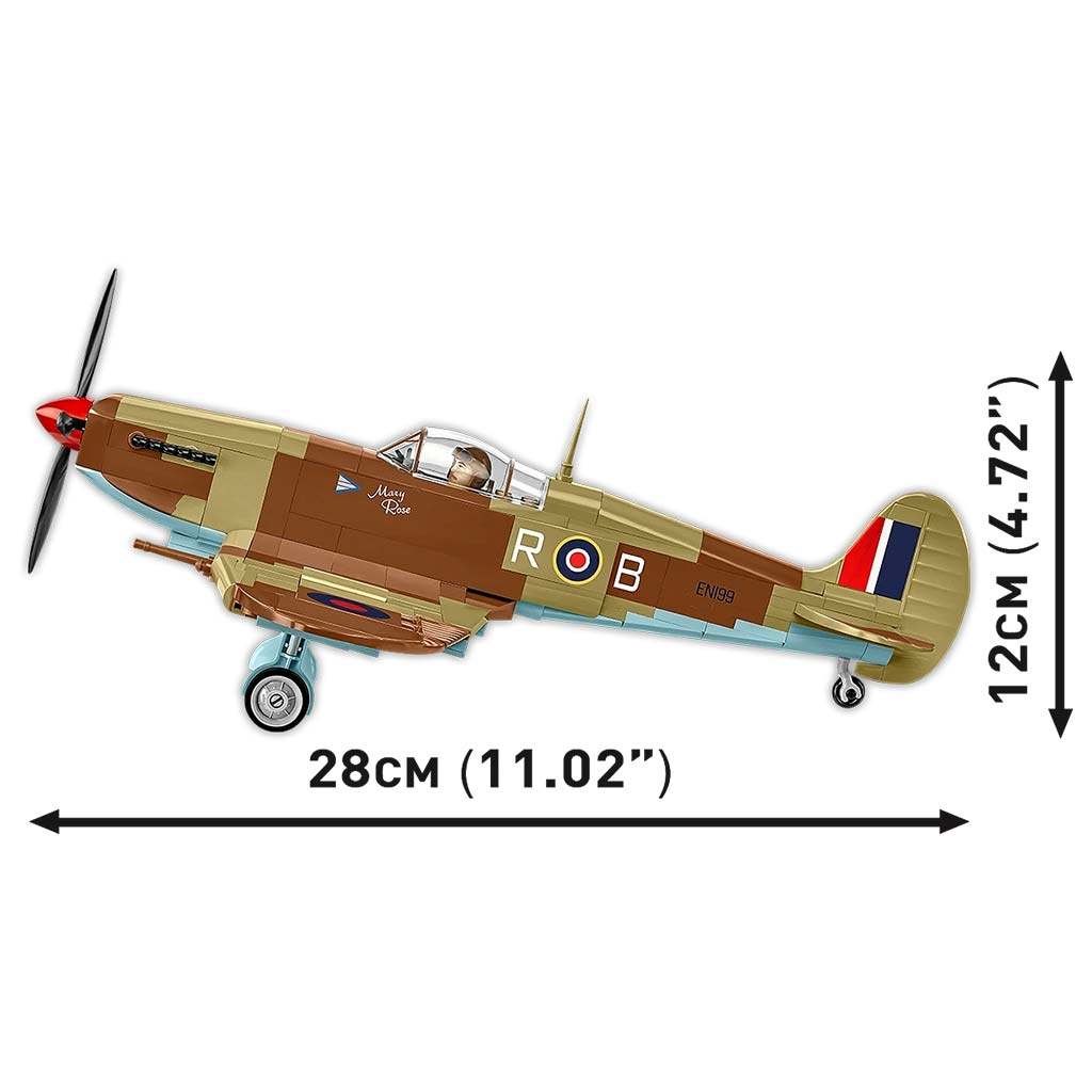 COBI: Supermarine Spitfire Mk. IXe Flugzeug-Bausatz (5764) kép 8