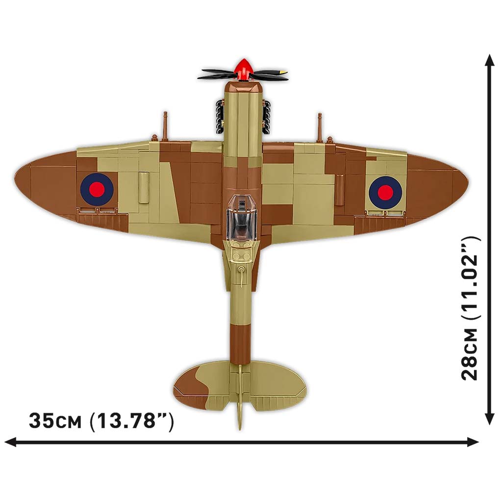 COBI: Supermarine Spitfire Mk. IXe Flugzeug-Bausatz (5764) kép 9