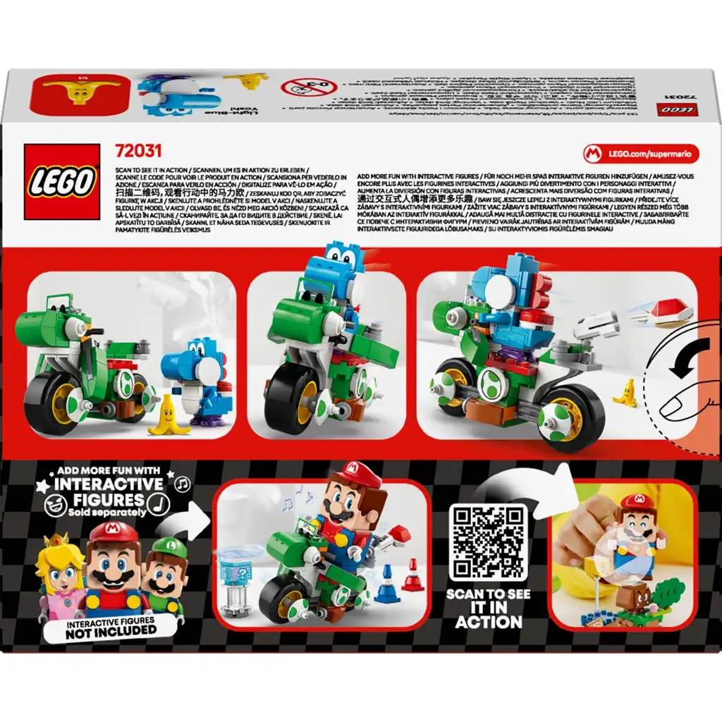 LEGO® Super Mario™: Mario Kart™ – Yoshi-Bike (72031) kép 2