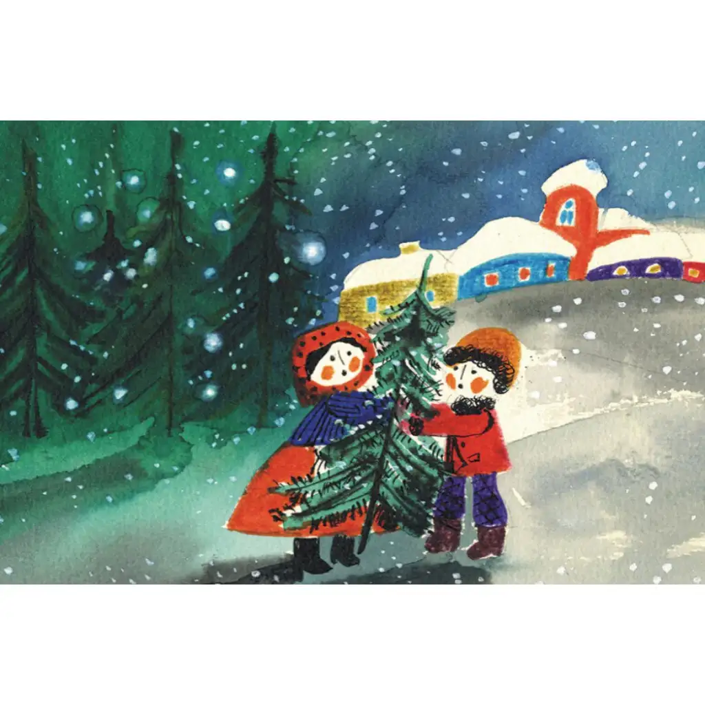 Weöres Sándor: Der Tannenwald flüstert Diafilm kép 2