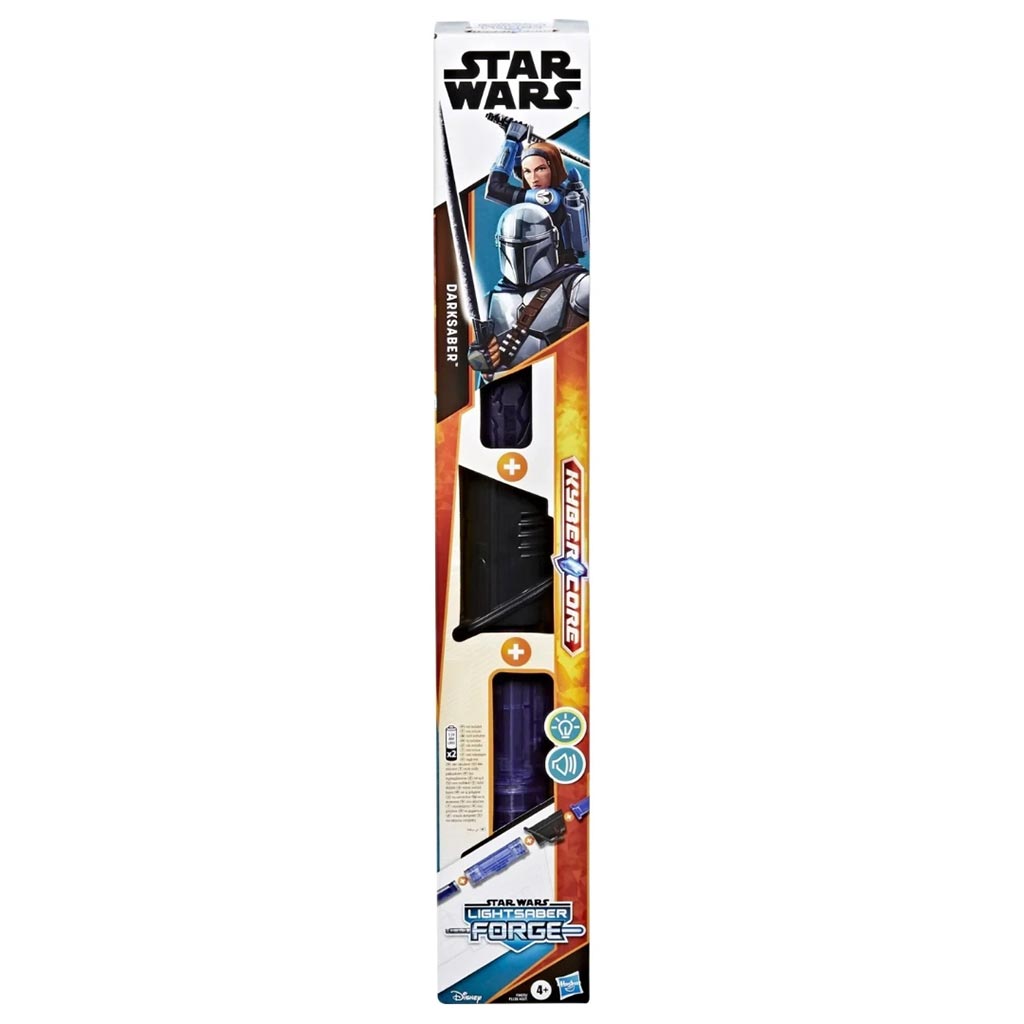 Star Wars Lightsaber Forge: Darksaber elektronisches Lichtschwert mit Licht und Sound - Hasbro