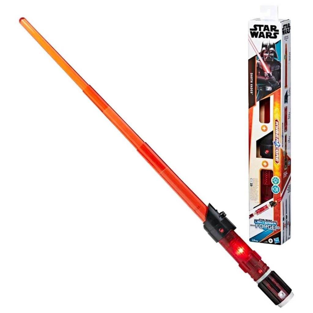 Star Wars Lightsaber Forge: Darth Vader elektronisches Lichtschwert mit Licht und Sound - Hasbro kép 2