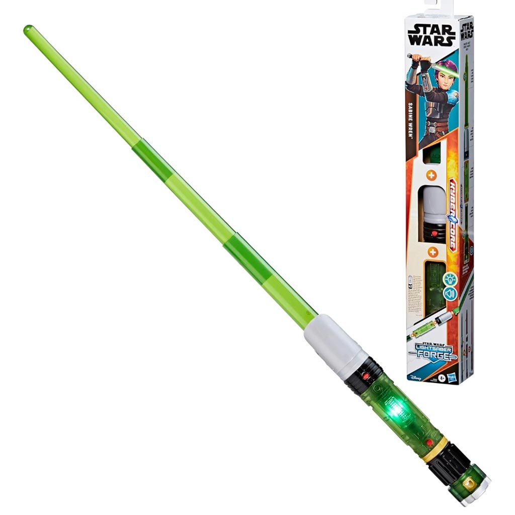 Star Wars Lightsaber Forge: Sabine Wren aufklappbares elektronisches Lichtschwert mit Licht und Sound - Hasbro kép 2
