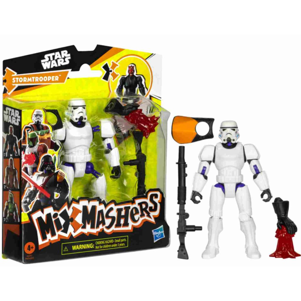 Star Wars: Mix Mashers Sturmtruppler-Figurenset mit Zubehör – Hasbro