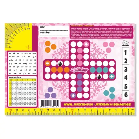 SweetShop Mädchen 6-in-1 Stundenplan kép 2