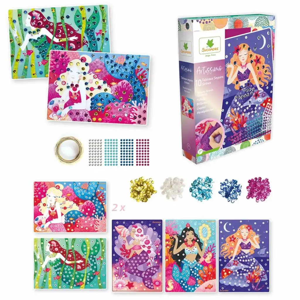 Sycomore: Artissimo Meerjungfrauen Mosaikbild Set kép 3