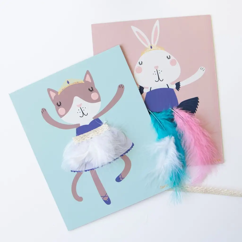 Sycomore: Kreatives Set zur Herstellung von Federbildern kép 3