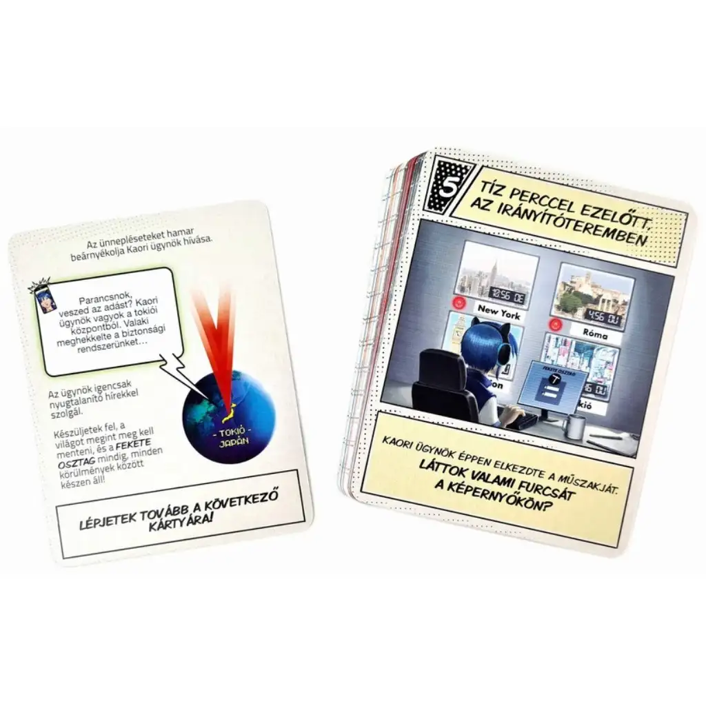 Escape Deck - Stromausfall in Tokio Kartenspiel kép 3
