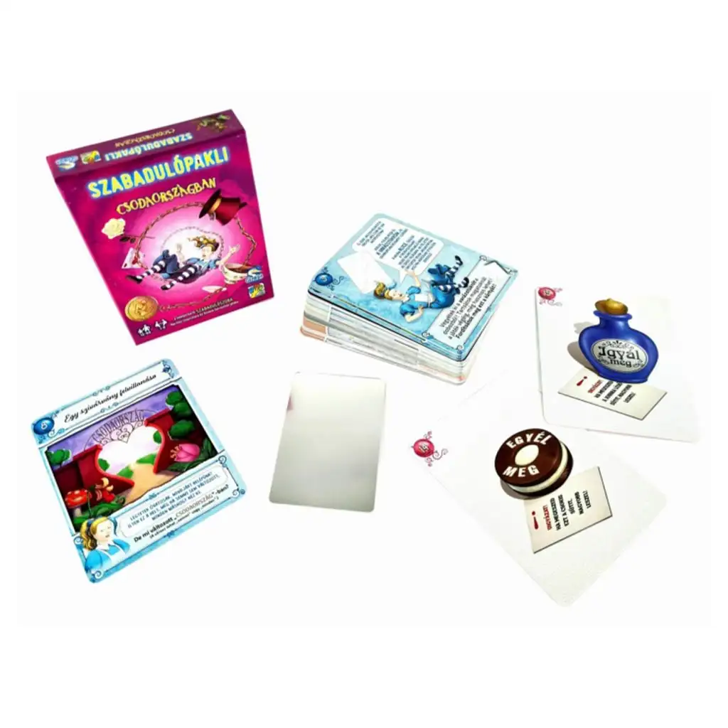 Escape Deck - Im Wunderland Brettspiel kép 2