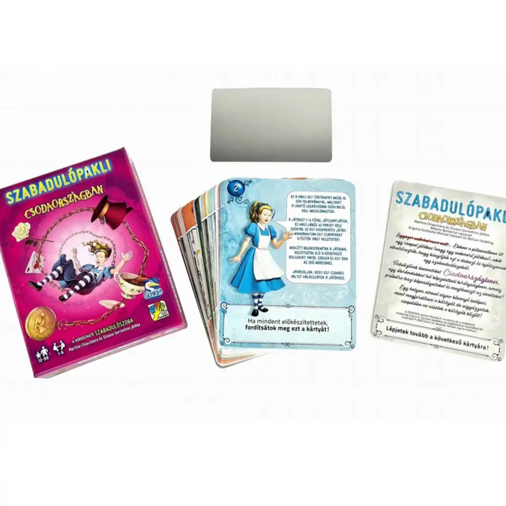 Escape Deck - Im Wunderland Brettspiel kép 3