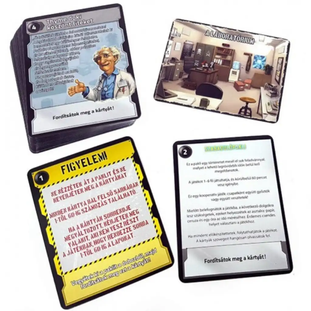 Escape Deck - Zeitprobe Gesellschaftsspiel kép 2