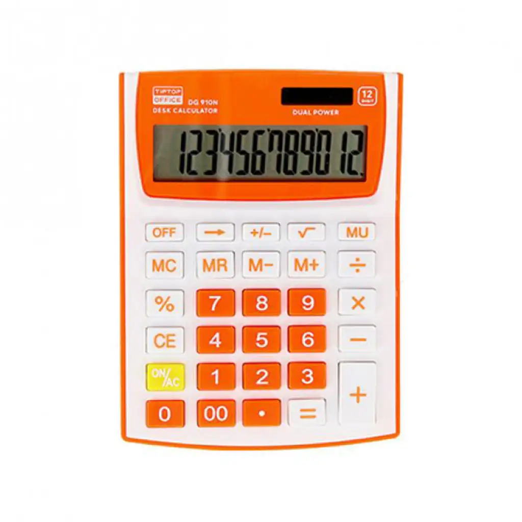 Spirit: DG-910N számológép narancssárga színben kép 1