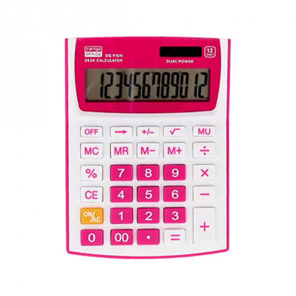 Spirit: DG-910N számológép pink színben kép 1