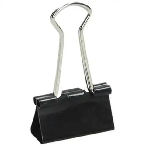 Spirit: Flügel-Metall-Büroklammer 25mm, 12 Stück im Paket kép 2