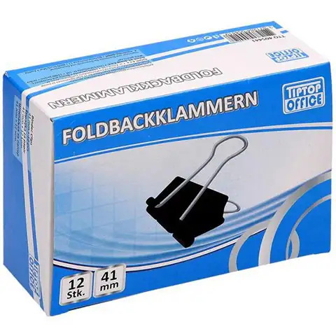 Spirit: Flügelmetall-Büroklammer 41mm, 12 Stück im Paket kép 2