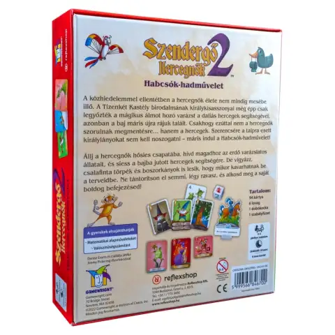 Schlummernde Prinzessinnen 2: Baiser-Operation Brettspiel kép 5