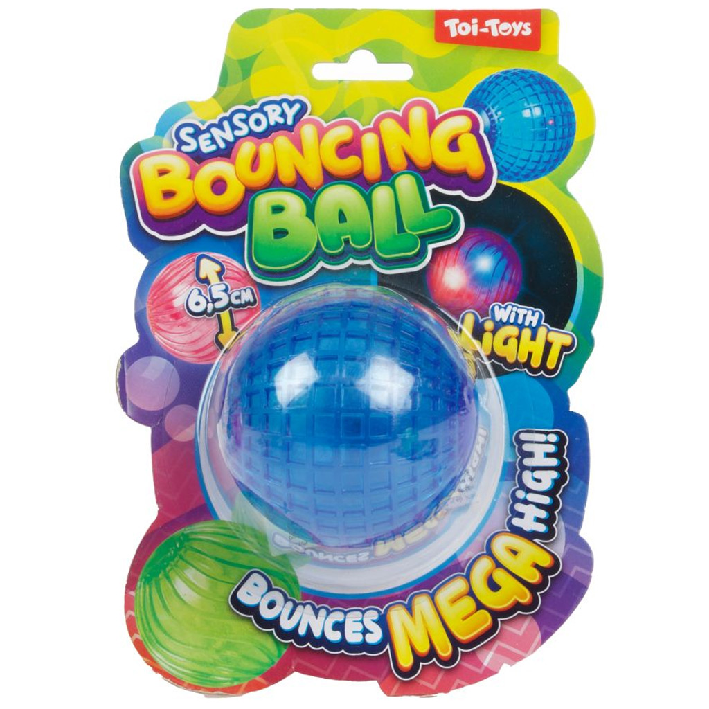 Sensorisches leuchtendes Hüpfball in verschiedenen Ausführungen, 1 Stück kép 3