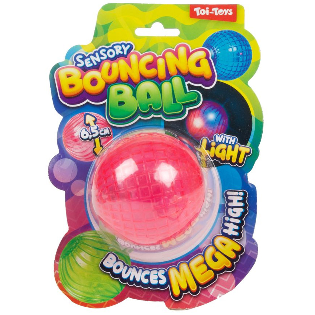 Sensorisches leuchtendes Hüpfball in verschiedenen Ausführungen, 1 Stück
