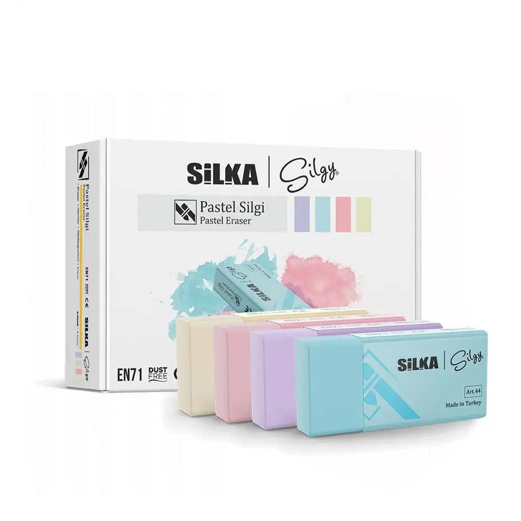 Nebulo: Silka Radiergummi - in Pastellfarben 1 Stk