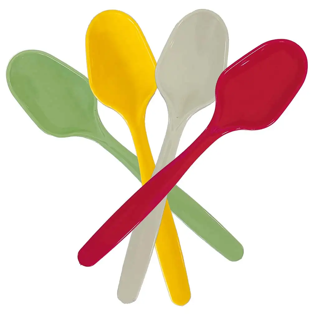 Bunte wiederverwendbare Löffel – 8-teiliges Set