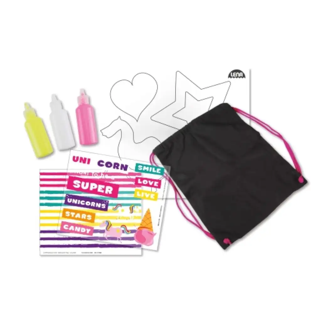 LENA: DIY kreatives Turnbeutel-Set kép 2