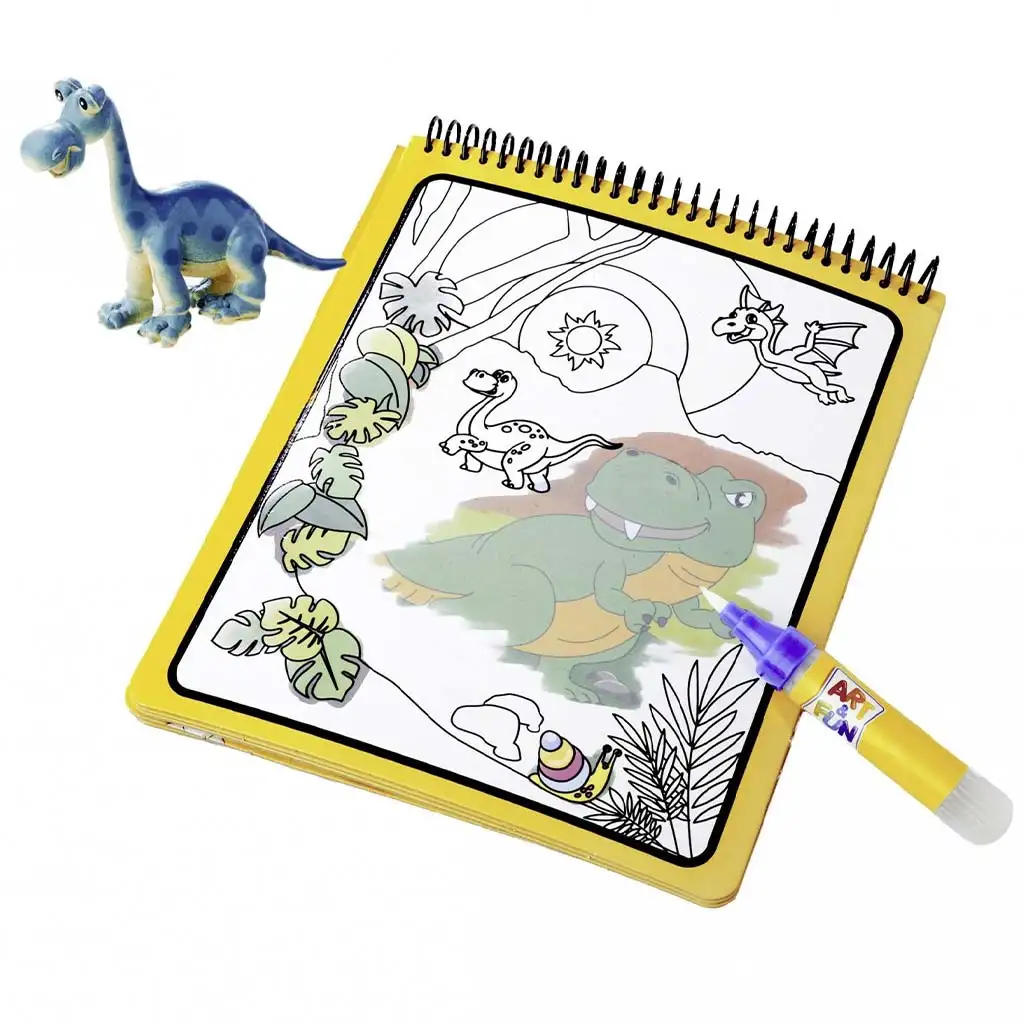 Art&Fun: Dinosaurier zeichnen mit Wasser Kreativspiel - Simba Toys kép 2