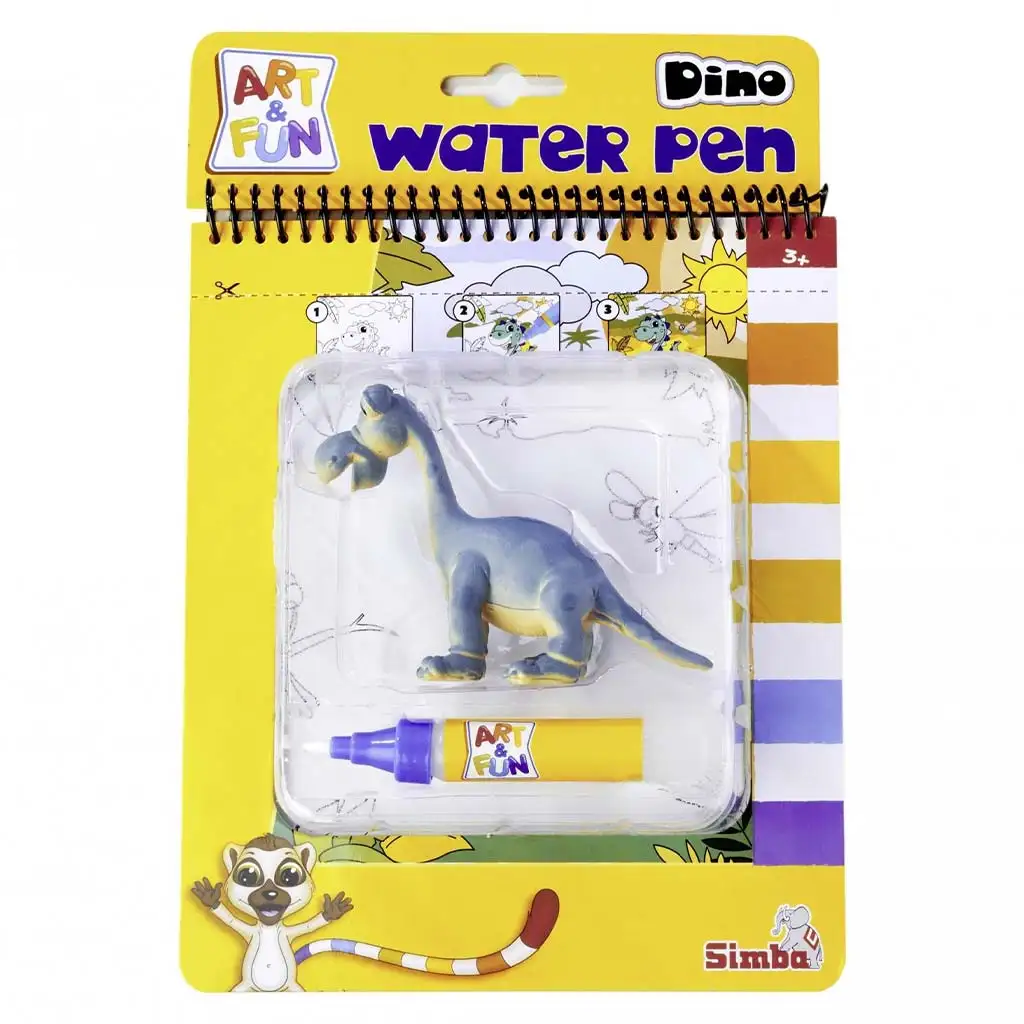 Art&Fun: Dinosaurier zeichnen mit Wasser Kreativspiel - Simba Toys