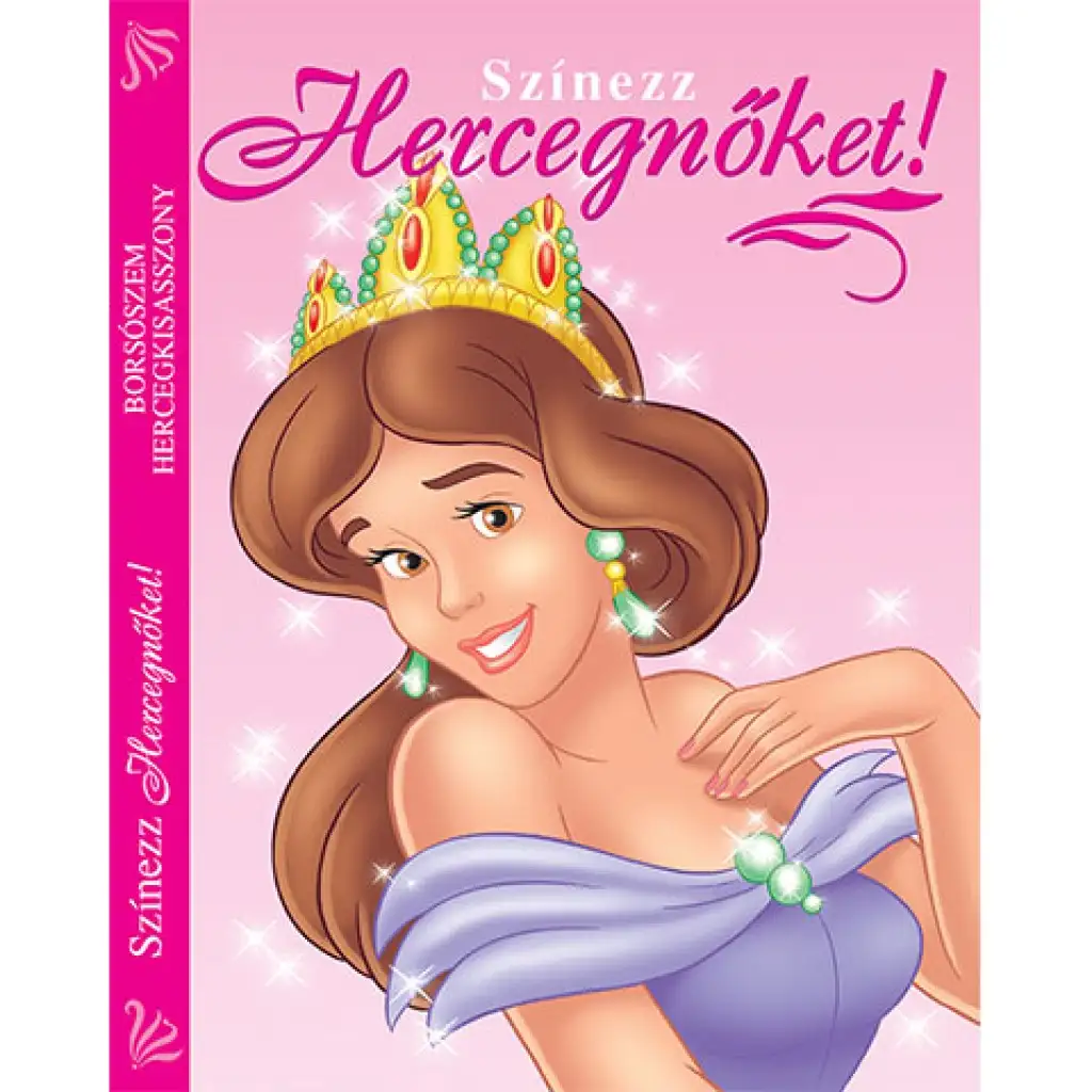 Färbe Prinzessinnen! - Die Prinzessin auf der Erbse Malbuch