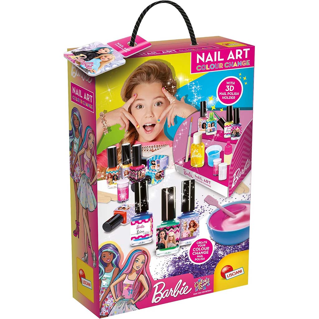 Barbie Farbwechsel-Nagelzauber-Set - Lisciani