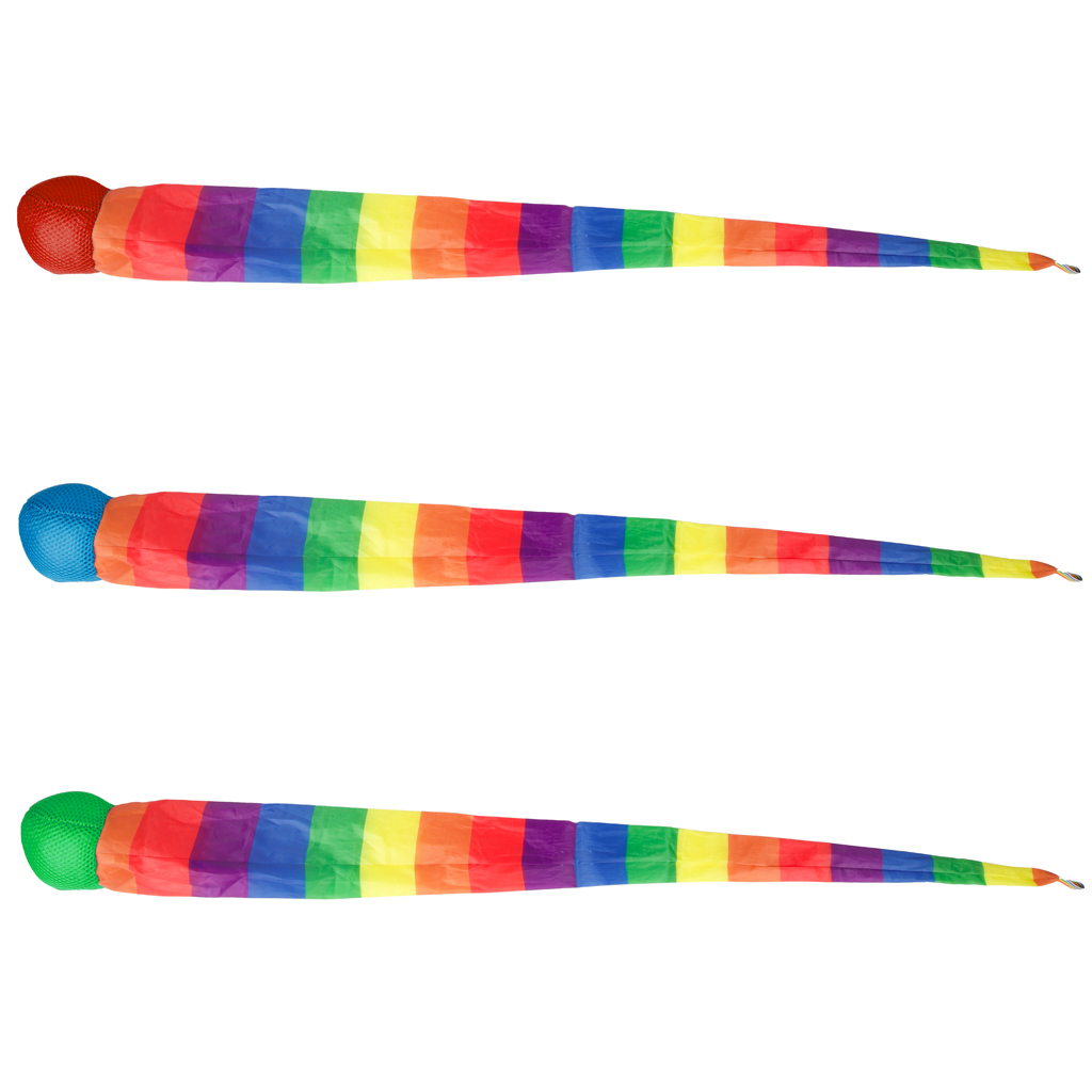 Wurfspiel „Tail Ball“ in Regenbogenfarben, verschiedene Ausführungen, 1 Stück kép 2