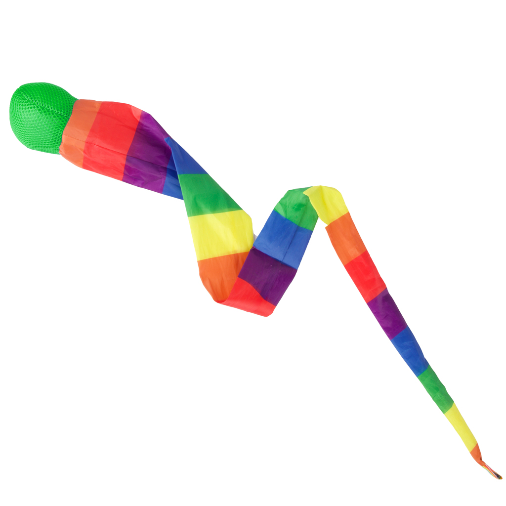Wurfspiel „Tail Ball“ in Regenbogenfarben, verschiedene Ausführungen, 1 Stück kép 5