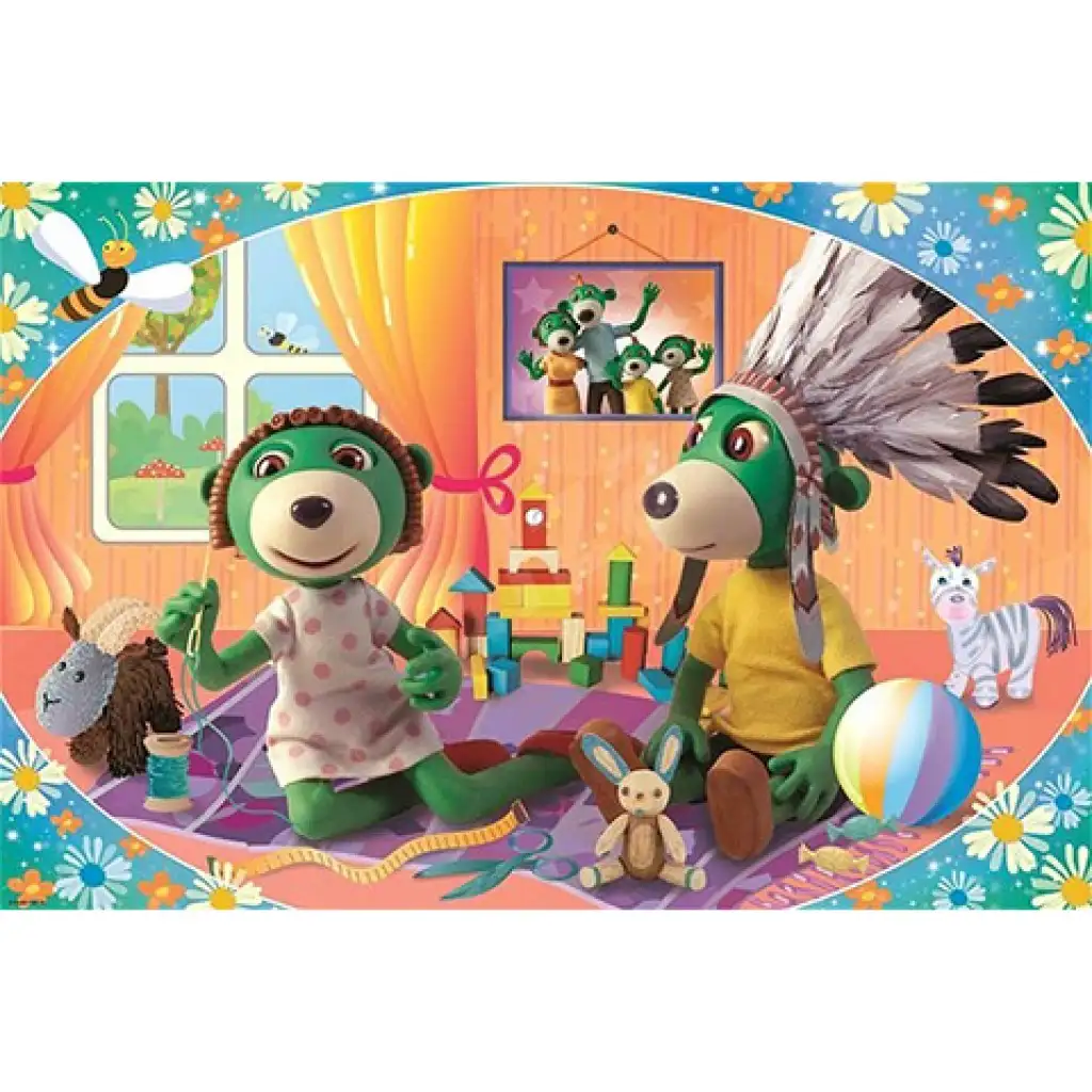 Treflikow Lass uns zusammen Spaß haben 24-teiliges Maxi-Puzzle - Trefl kép 2