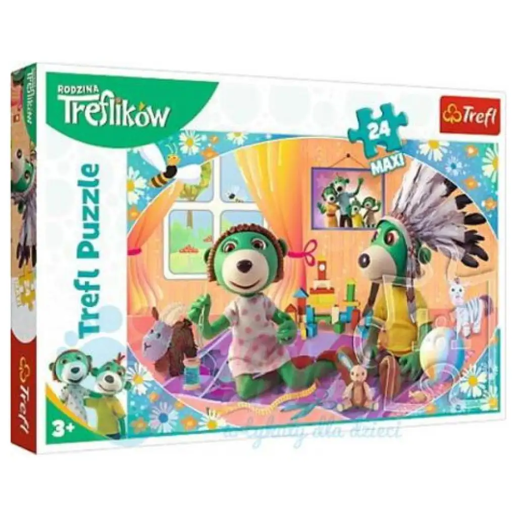 Treflikow Lass uns zusammen Spaß haben 24-teiliges Maxi-Puzzle - Trefl