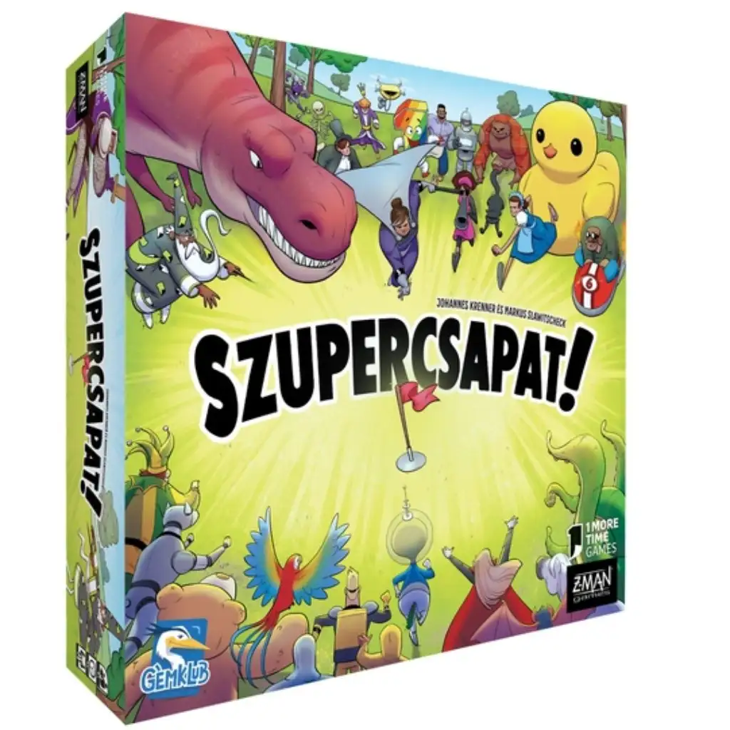Szupercsapat! - társasjáték kép 1