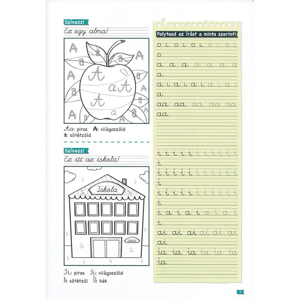 Tanoda - Übungsaufgaben für Erstklässler 1. kép 4