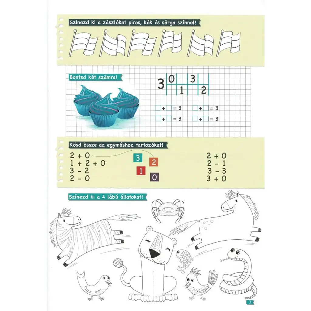 Tanoda - Übungsaufgaben für Erstklässler 2. kép 3