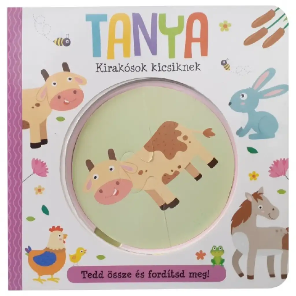 Puzzles für die Kleinen - Bauernhof-Bilderbuch kép 3