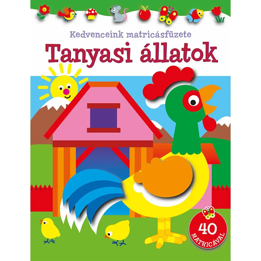 Lieblingstiere Stickerbuch - Bauernhoftiere