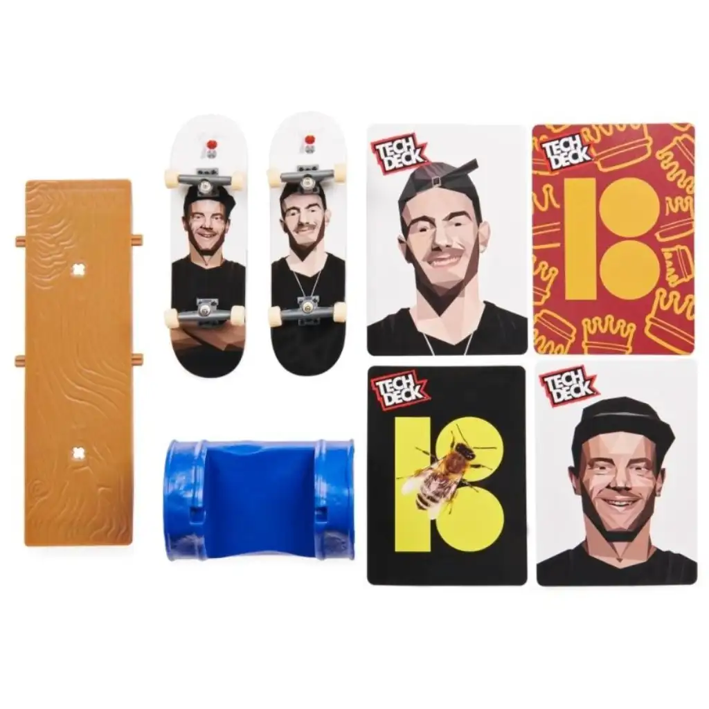 Tech Deck: Plan B VS. Serie Fingerboard Skateboard Set - Spin Master kép 2
