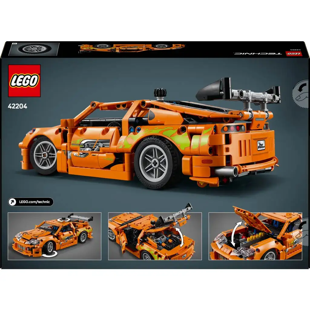 LEGO® Technic: Fast and Furious Toyota Supra MK4 (42204) kép 2