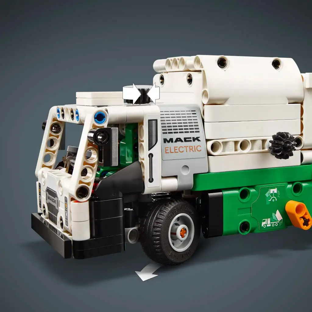LEGO® Technic: Mack LR Electric Müllwagen (42167) kép 6