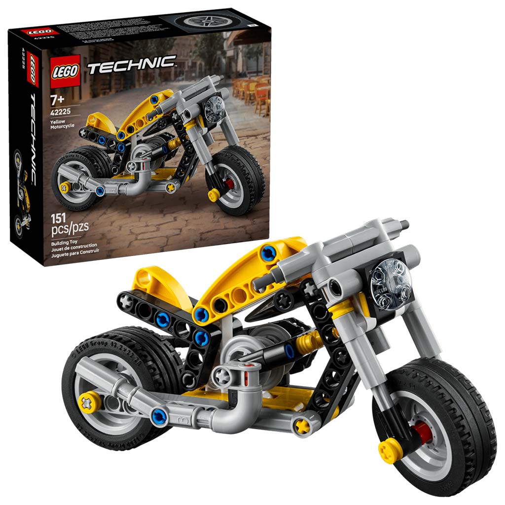 LEGO® Technic: Gelbes Motorrad (42225)