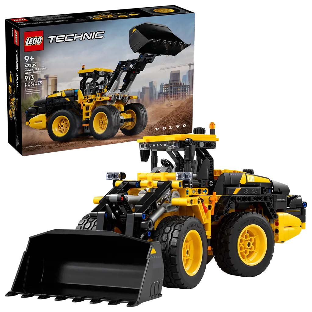LEGO® Technic: Volvo L120 Electric kerekes rakodógép (42209) kép 1