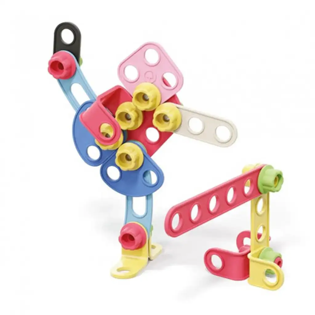 Quercetti: Play Eco Tecno Jumbo 52-tlg. Konstruktionsspielzeug kép 3