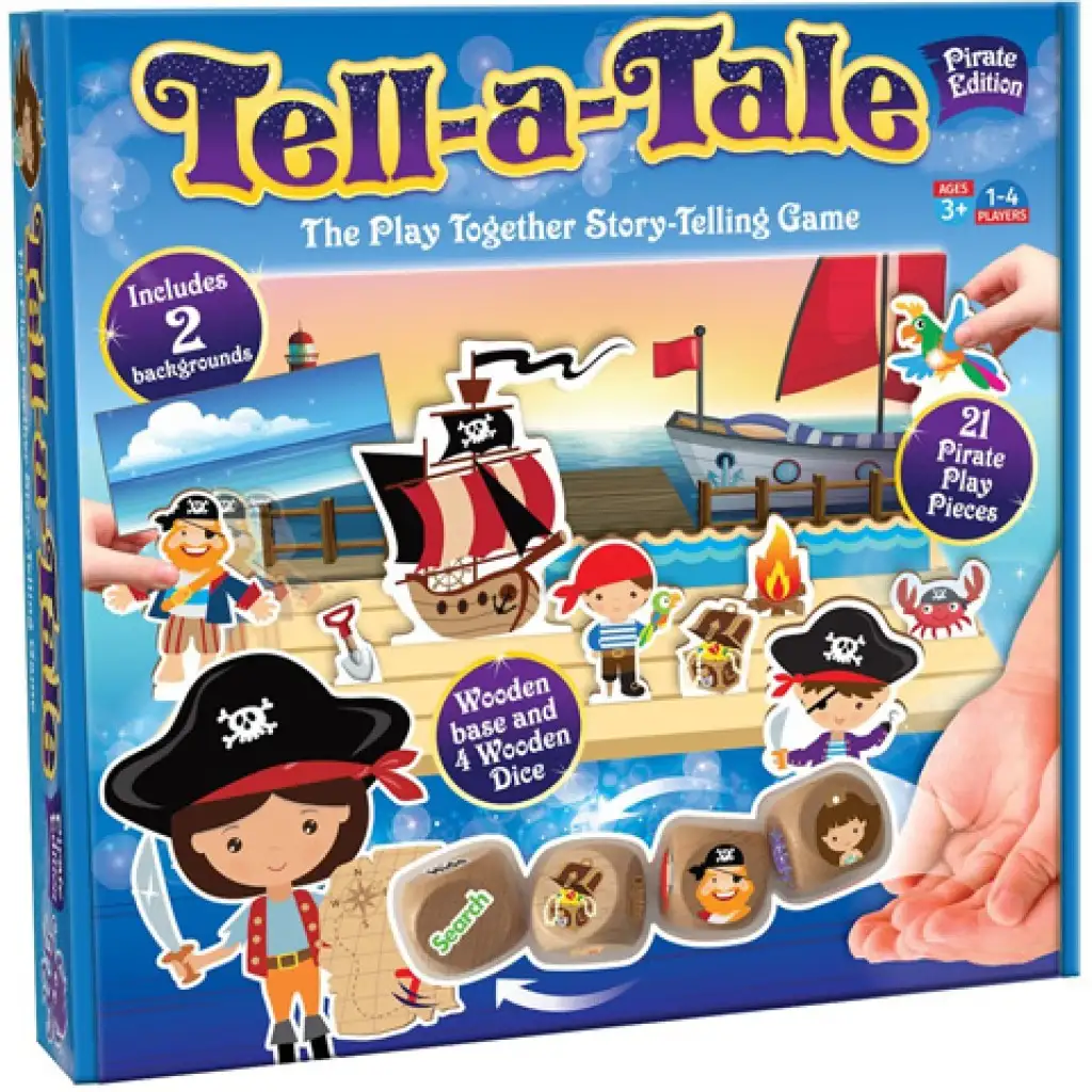 Tell-a-Tale kalózok sztorimesélő játék - Cheatwell Games kép 1