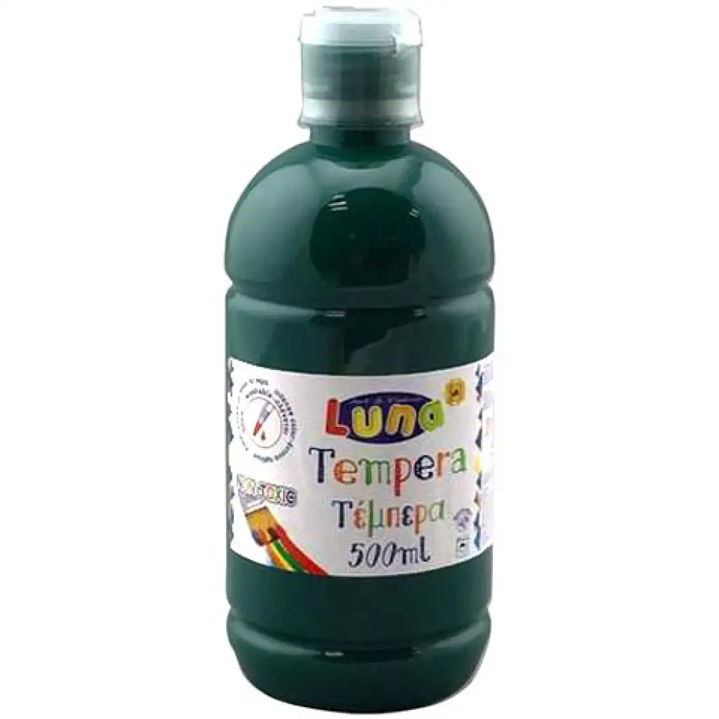 Tempera in grüner Farbe 500ml
