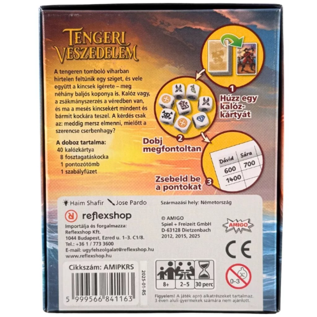 Gesellschaftsspiel "Gefahr auf See" kép 2